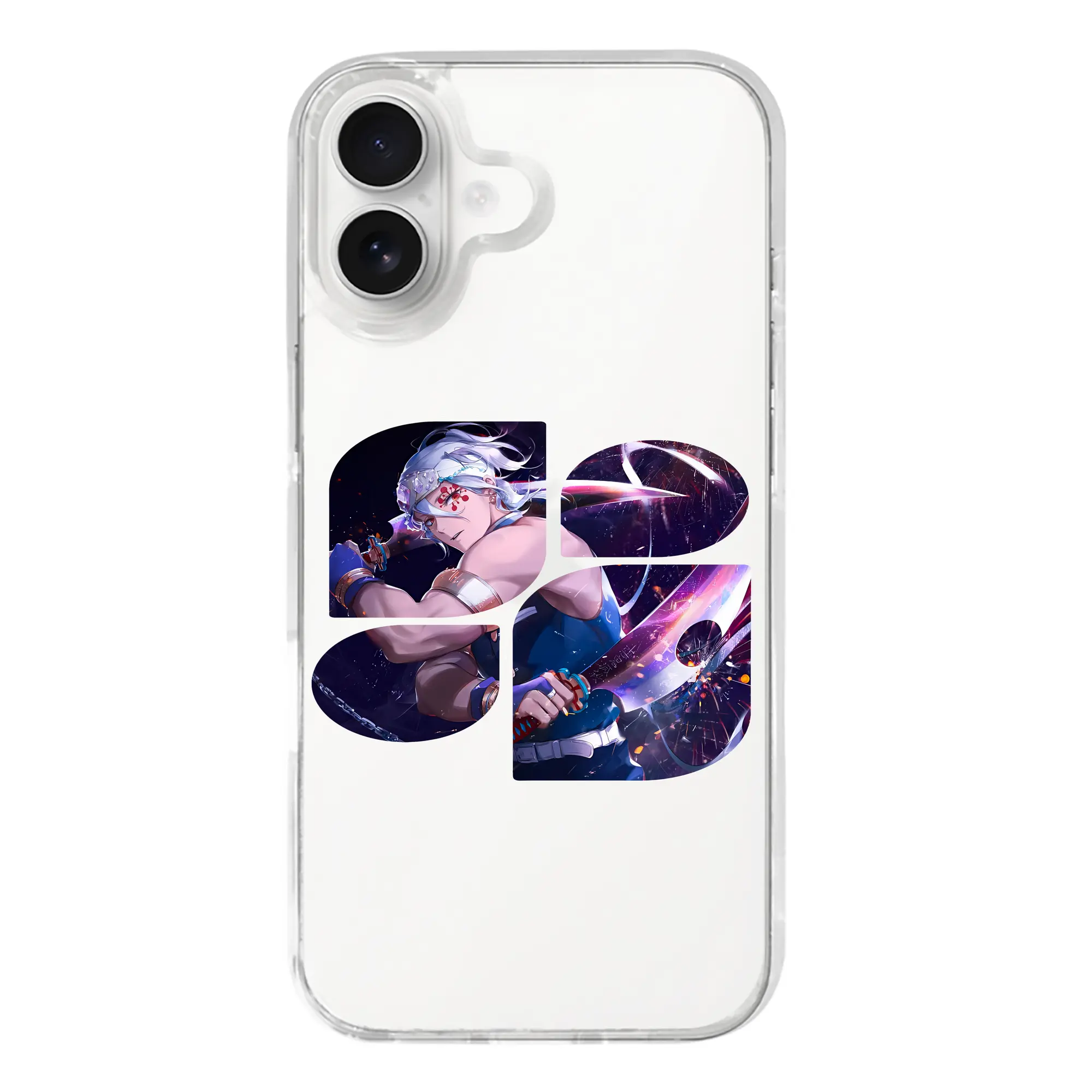 鬼滅の刃 グッズ,宇髄 天元 - iPhone 17シリーズ 透明スマホケース – 薄型・耐衝撃・精密フィット保護カバー